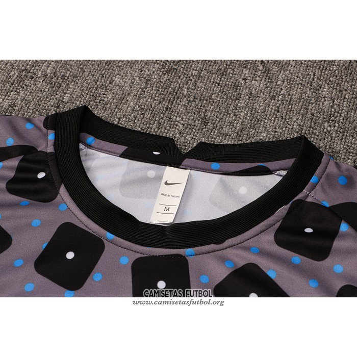 Chandal del Inter Milan Manga Corta 2021/2022 Gris